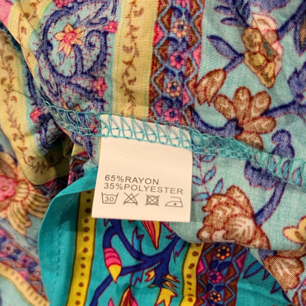 Qearal Floral Boho Summer Dress - Picture 5 of 6